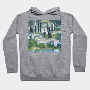 Gustav Klimt's Kirche in Cassone (1913) famous painting. Hoodie